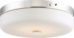 LED 20W FLUSH POLISHED NICKEL