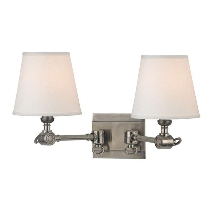 2 LIGHT WALL SCONCE