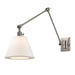 1 LIGHT SWING ARM WALL SCONCE