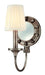 1 LIGHT MIRRORED WALL SCONCE