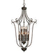 Multi-Family 2 Tier - 9 Light Caged Foyer