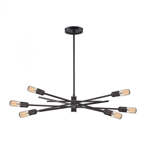 Xenia 6-Light Chandelier in Oil Rubbed Bronze