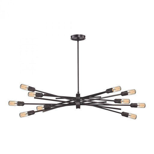 Xenia 10-Light Chandelier in Oil Rubbed Bronze