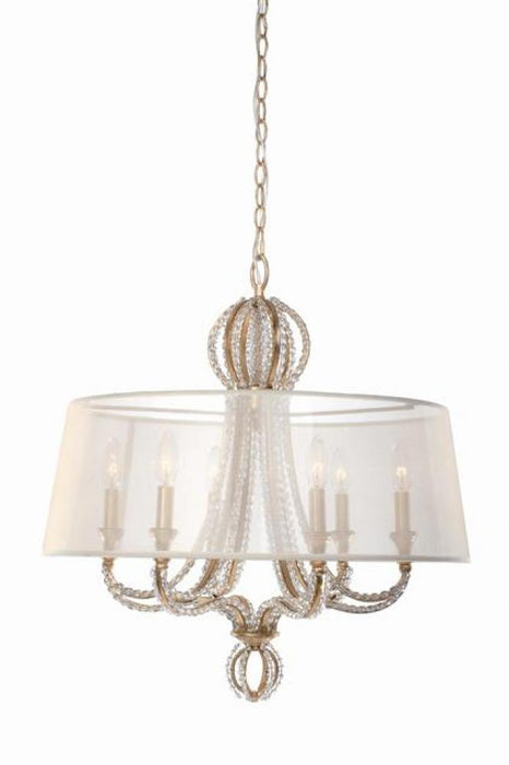 Garland 6 Light Distressed Twilight Chandelier