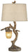 TL-Lodge Table Lamp with Acorn Nitelite