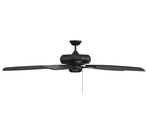 Salon Wind Star 68" 5 Blade Matte Black Ceiling Fan