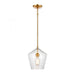 Konis 1-Light mini pendant in  Satin Brass