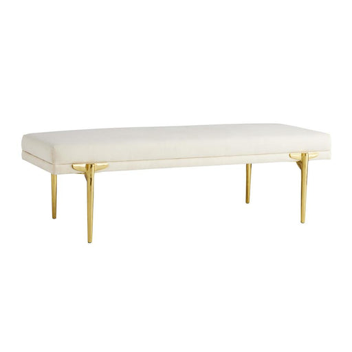 Andrea Rectangular Bench Muslin