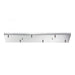 Illuminare Accessories Rectangular Pan for 6 Lights in Chrome