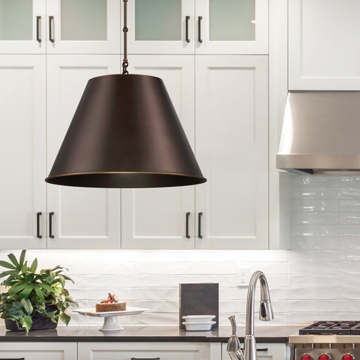 Alden 1 Light Bronze Pendant