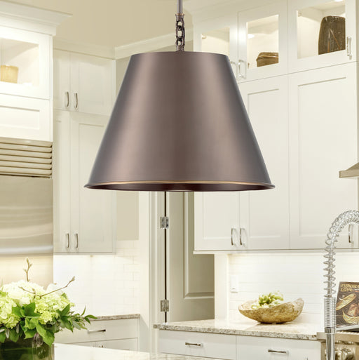 Alden 1 Light Bronze Pendant