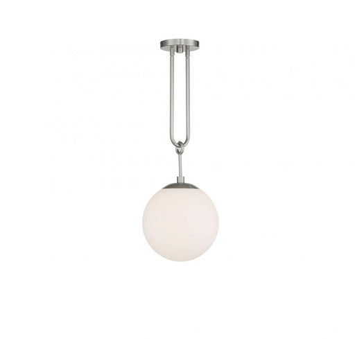 Becker 1 Light Satin Nickel Pendant