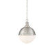 Lilly 2 Light Satin Nickel Pendant