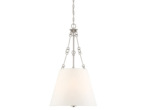 Austin 4 Light Satin Nickel Pendant