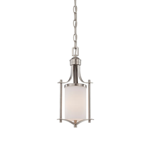 Colton Satin Nickel Mini Pendant