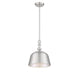 Berg Satin Nickel 1 Light Pendant