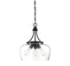 Octave 3 Light Black Pendant