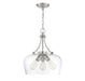 Octave 3 Light Satin Nickel Pendant