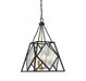 Capella 4 Light English Bronze And Warm Brass Pendant