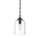 Bally 1 Light Bronze Pendant