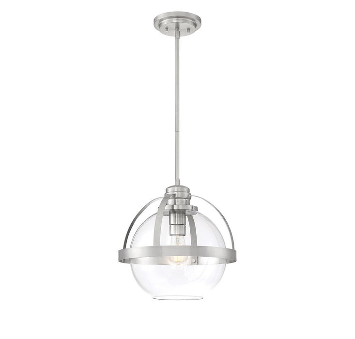 Pendleton Satin Nickel 1 Light Pendant