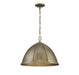 Laramie 1 Light Chelsea Gold Pendant