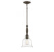 Chester 1 Light  Mesquite Pendant