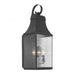 Jefferson 3-Light Outdoor Wall Lamp in Charcoal