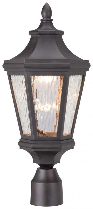 1 LIGHT OUTDOOR LED POST MOUNT LANTERN