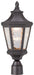 1 LIGHT OUTDOOR LED POST MOUNT LANTERN