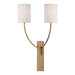 2 LIGHT WALL SCONCE