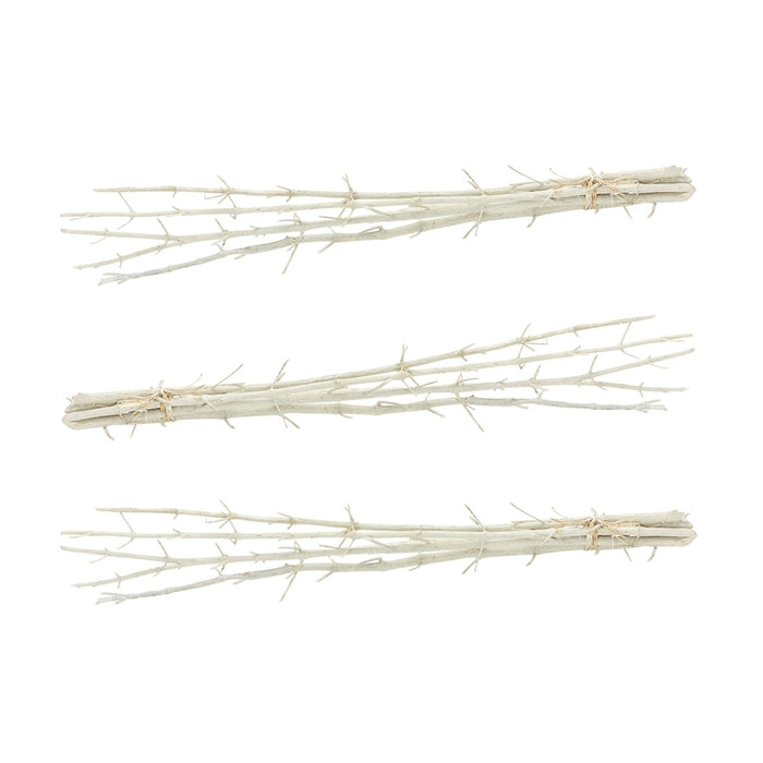 White Mulberry Stick Bunch (Set of 3)