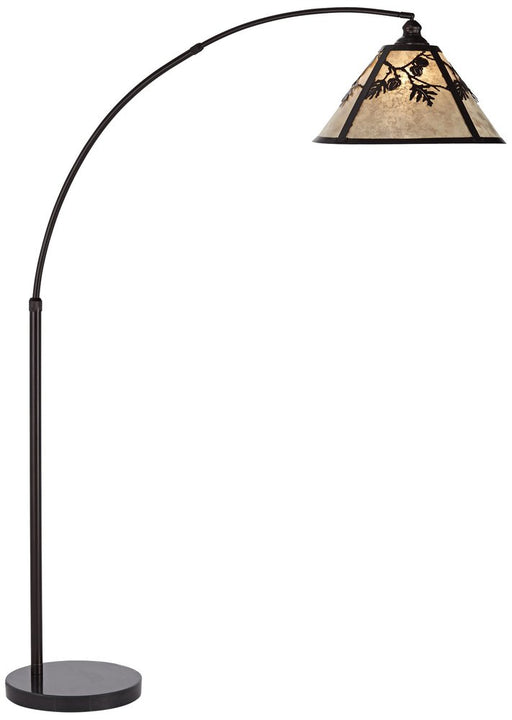 FL- Arc lamp with mica shade