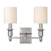 2 LIGHT WALL SCONCE