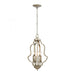 Lanesboro 4-Light Pendant in Dusted Silver