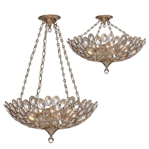 Sterling 5 Light Distressed Twilight Chandelier