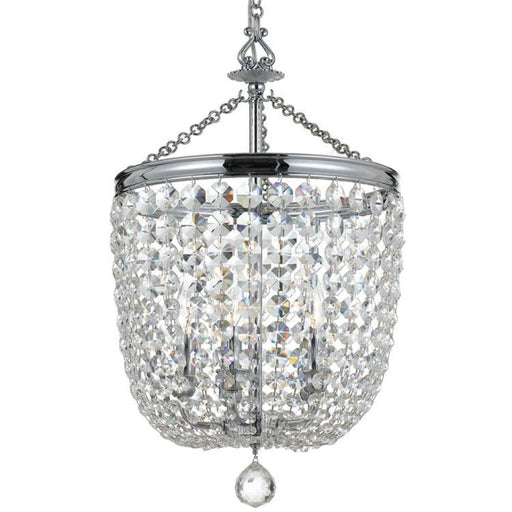 Archer 5 Light Swarovski Polished Chrome Chandelier