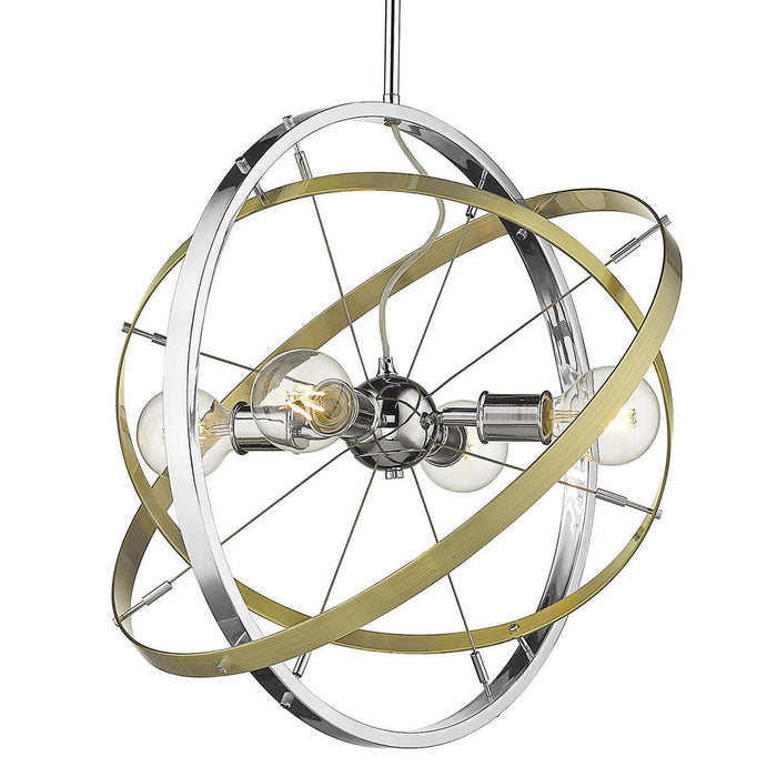 Atom 4 Light Chandelier