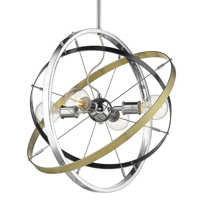 Atom 4 Light Chandelier