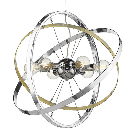 Atom 6 Light Chandelier