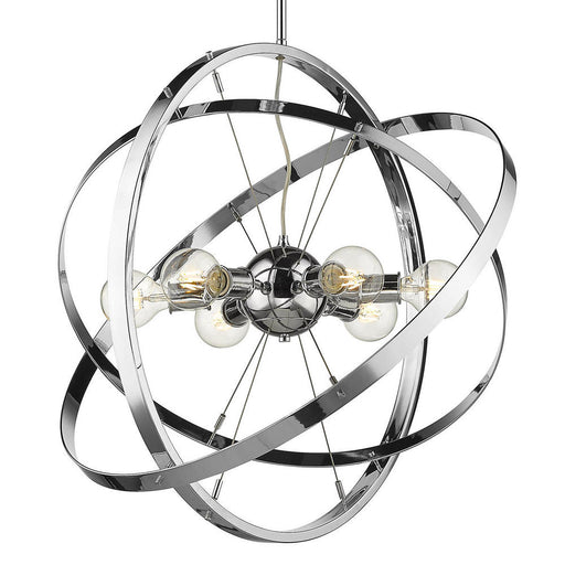 Atom 6 Light Chandelier