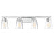 Brannon 4 Light Polished Nickel Bath Bar