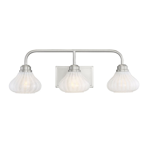 Darlington Satin Nickel 3 Light Bath