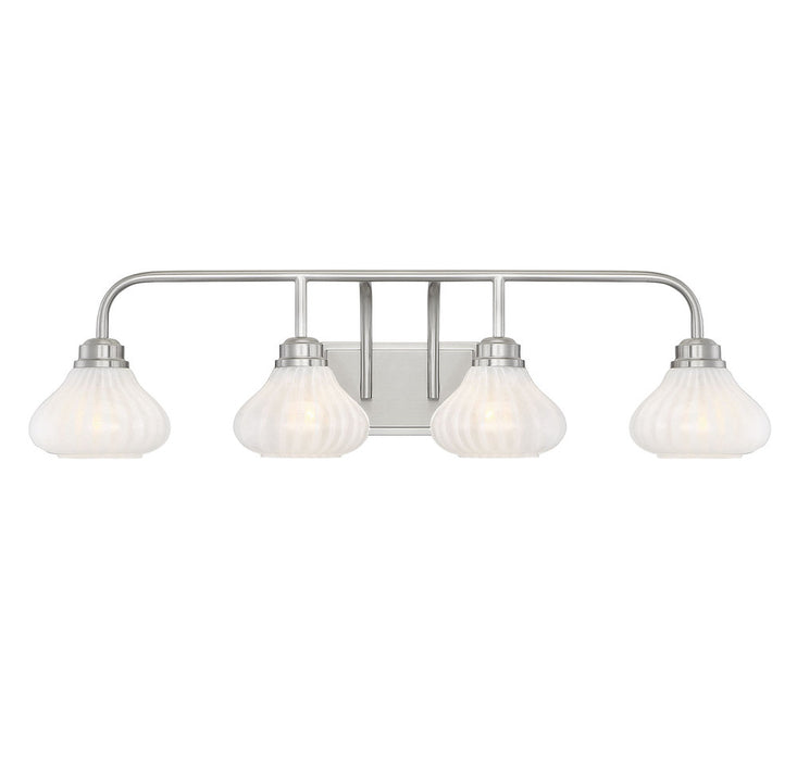 Darlington Satin Nickel 4 Light Bath