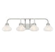 Darlington Satin Nickel 4 Light Bath