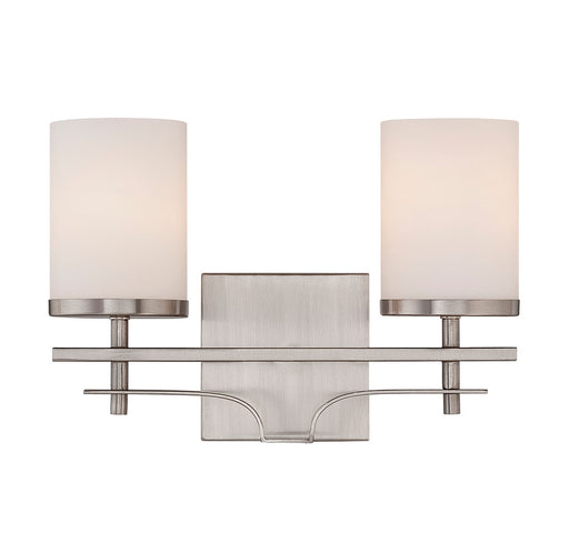 Colton 2 Light Satin Nickel Bath Bar