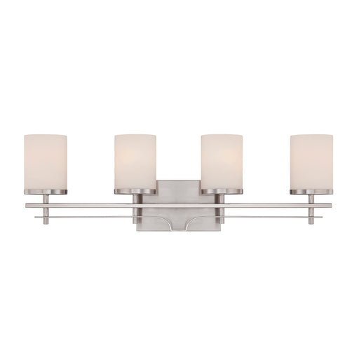 Colton 4 Light Satin Nickel Bath Bar