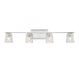 Northam 4 Light  Polished Chrome Bath Bar