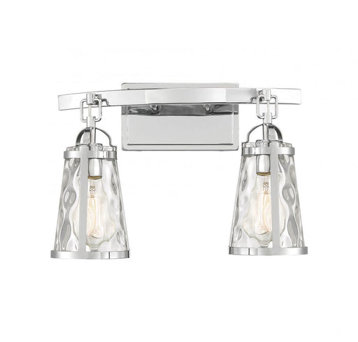 Albany 2 Light Polished Chrome Bath Bar