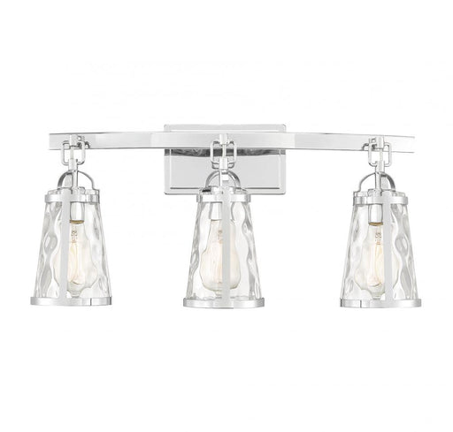 Albany 3 Light Polished Chrome Bath Bar